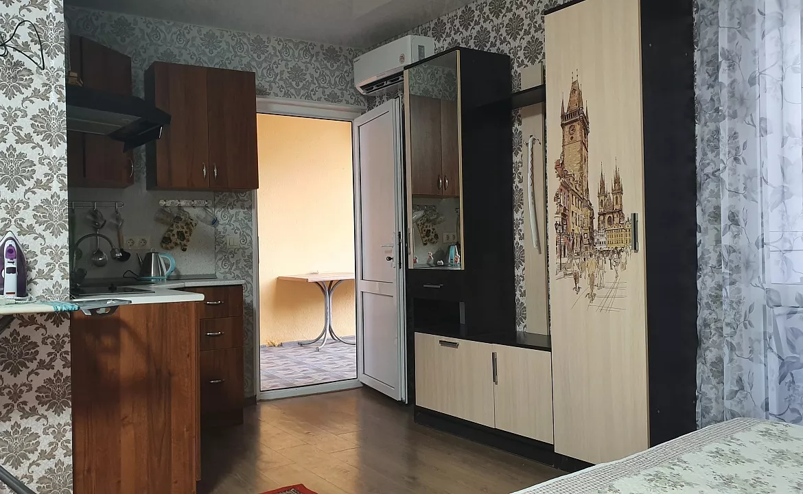 Студия с кухней. Гостевой дом "Кристина". Нижнее Джемете
