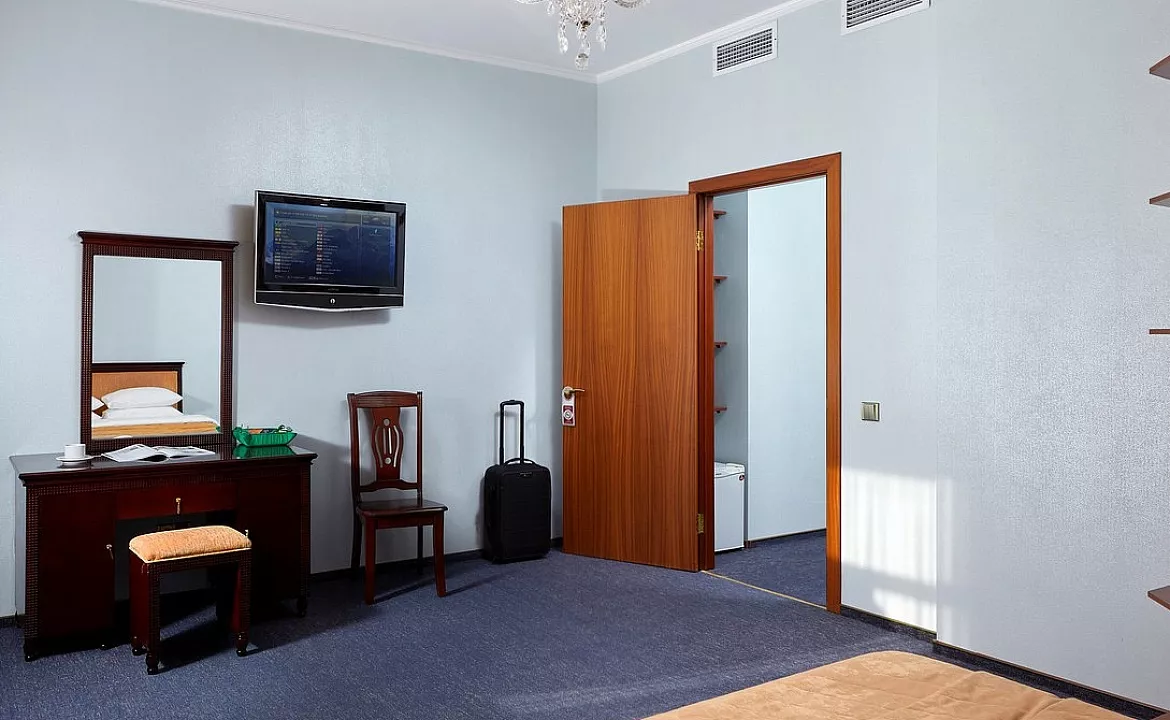 СТАНДАРТНЫЙ НОМЕР ДЛЯ 2-3 ЧЕЛОВЕК. Отель «TES-Hotel Resort & SPA». Евпатория