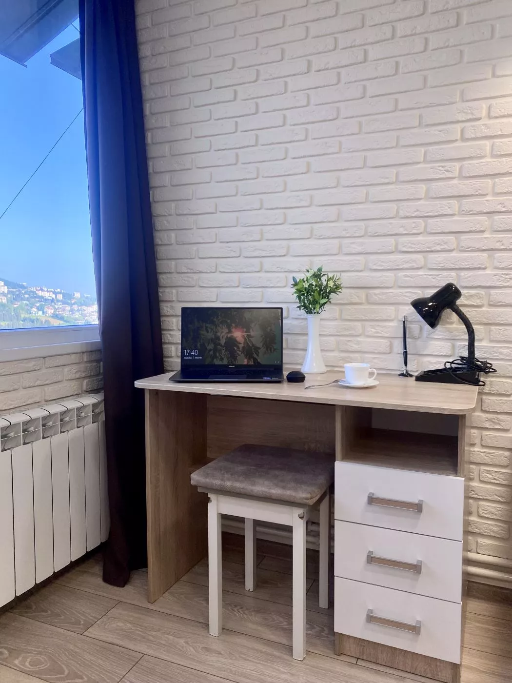 . Квартира в многоквартирном доме C видом на Горы и Море на Дмитриевой 56. Сочи