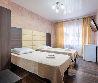 Двухместный стандарт. Мини отель «Эдельвейс». 