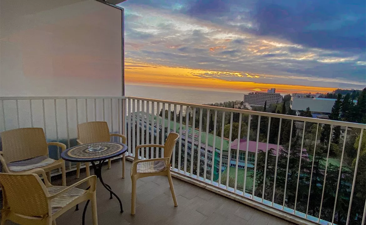 Студия на 4 этаже на 4х чел. premium Apartments actor Galaxy. Сочи