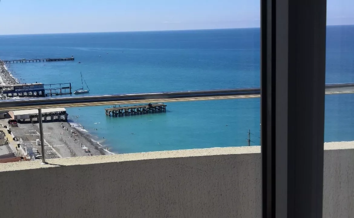 Номера с видом на море. Квартира в многоквартирном доме "ЖК Sun-marina". Лазаревское