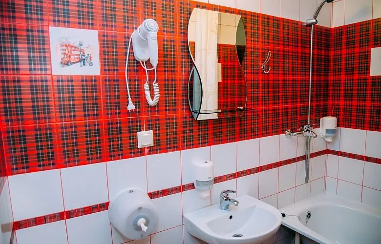 Стандартный одноместный номер. Отель «Простые вещи». Симферополь