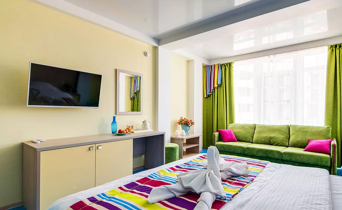 4-Х Местный Без Балкона. Отель “Позитив”. Витязево