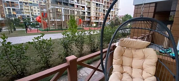Квартира в многоквартирном доме Студия у моря с террасой