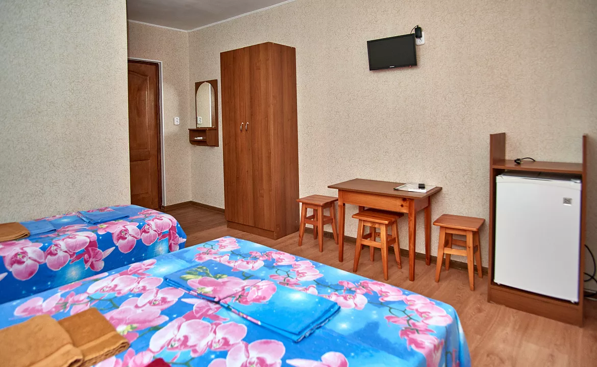 СТАНДАРТ 3Х МЕСТНЫЙ НОМЕР БЕЗ БАЛКОНА КОРПУС №2, 1 ЭТАЖ. База отдыха "Ока". Благовещенская СТАНДАРТ 3Х МЕСТНЫЙ НОМЕР БЕЗ БАЛКОНА КОРПУС №2, 1 ЭТАЖ. База отдыха "Ока". Благовещенская