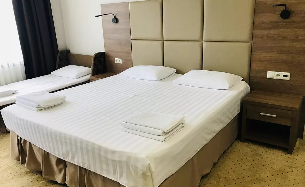  Трехместный номер с балконом. Отель «TIADELE». Адлер