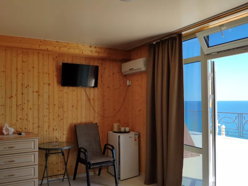 Делюкс, 2-х местный, однокомнатный. Гостевой дом Панорама. Малореченское Делюкс, 2-х местный, однокомнатный. Гостевой дом Панорама. Малореченское