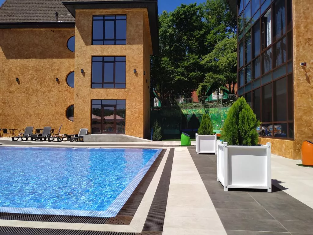 . Отель "Green Hills" в Новомихайловском. Новомихайловский