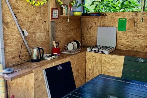 Номер № 9 (Домик на озере). Гостевой дом «Необитаемый остров». Головинка