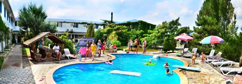 Бассейн в Виллы Сантурина