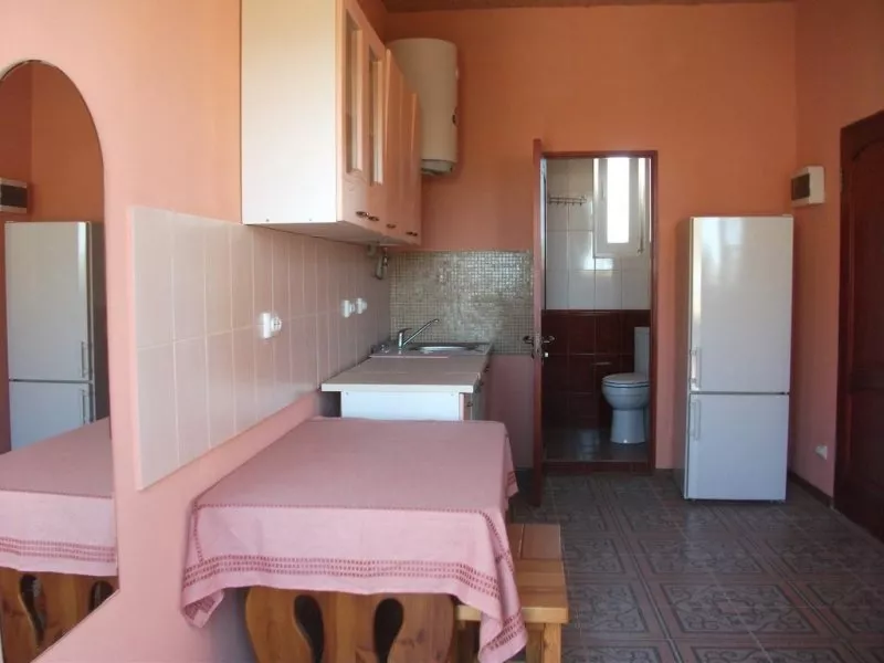 Двухместный номер с 2 отдельными кроватями и видом на море. Гостевой дом "Идиллия". Заозерное