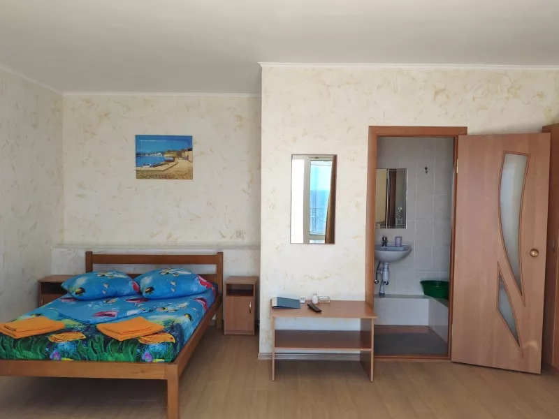 Делюкс, 4-х местный, однокомнатный. Гостевой дом Панорама. Малореченское Делюкс, 4-х местный, однокомнатный. Гостевой дом Панорама. Малореченское