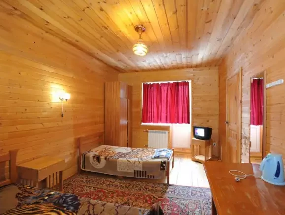 2-х местный «Стандарт» DBL. Гостиничный комплекс «Таулу». Домбай-гостиницы