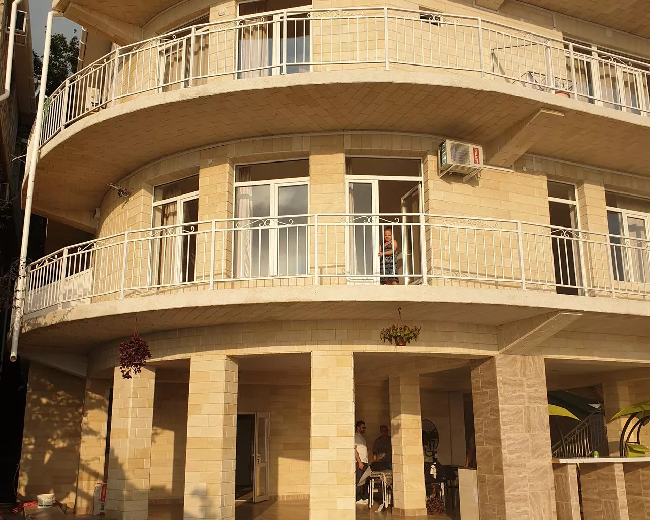 . Гостиница "Villa Terrasa". Лоо