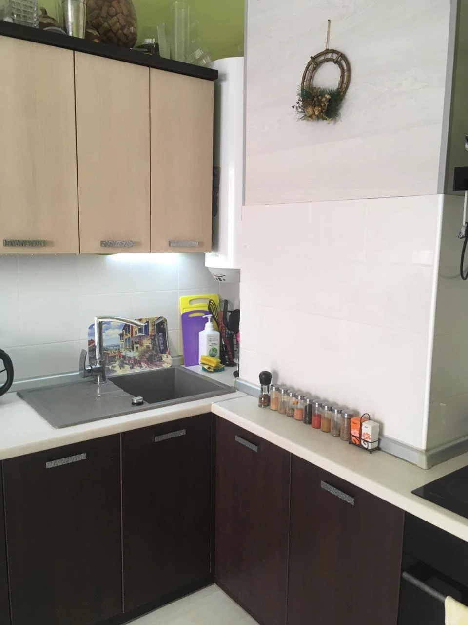 . Квартира в многоквартирном доме ЖК Корал Хаус, евро 2-х комнатная с видом на море. Квартиры в Лазаревском