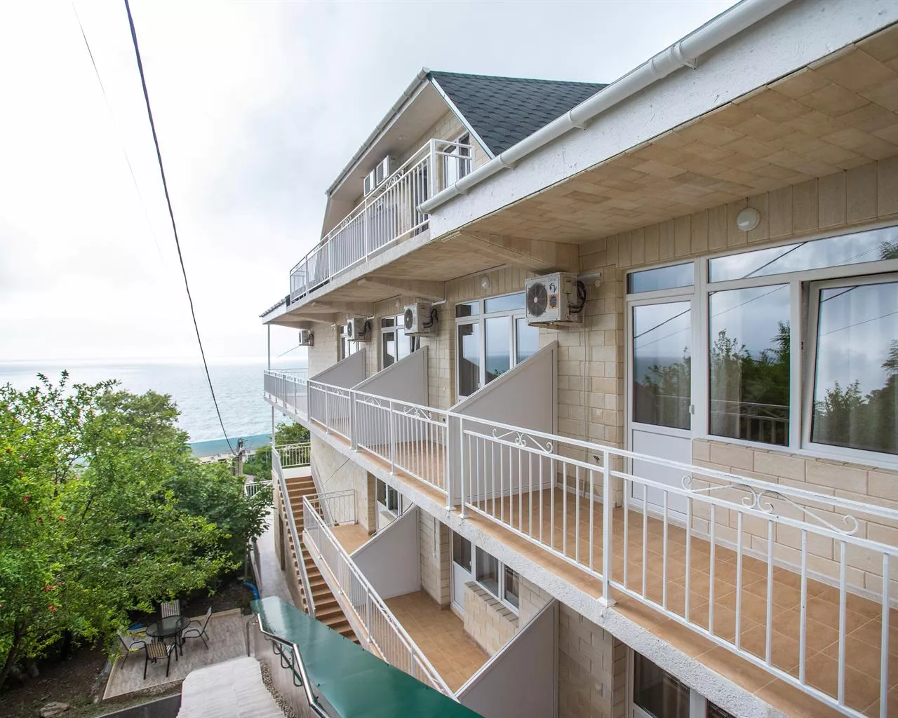 . Гостиница "Villa Terrasa". Лоо