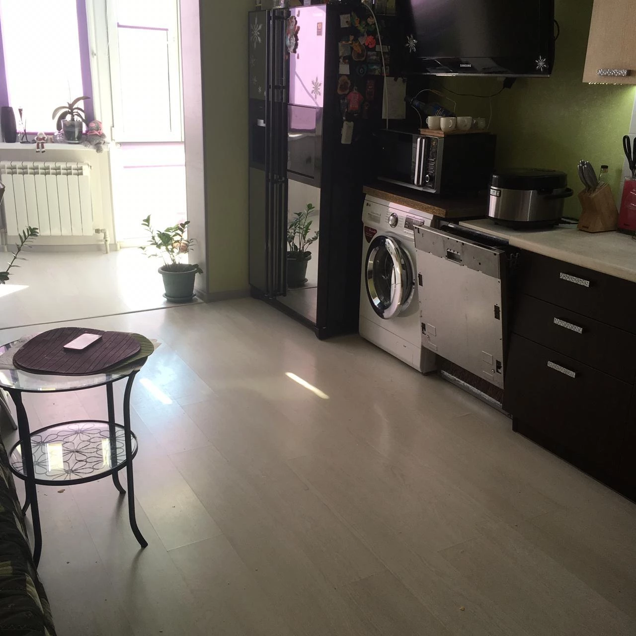 . Квартира в многоквартирном доме ЖК Корал Хаус, евро 2-х комнатная с видом на море. Квартиры в Лазаревском