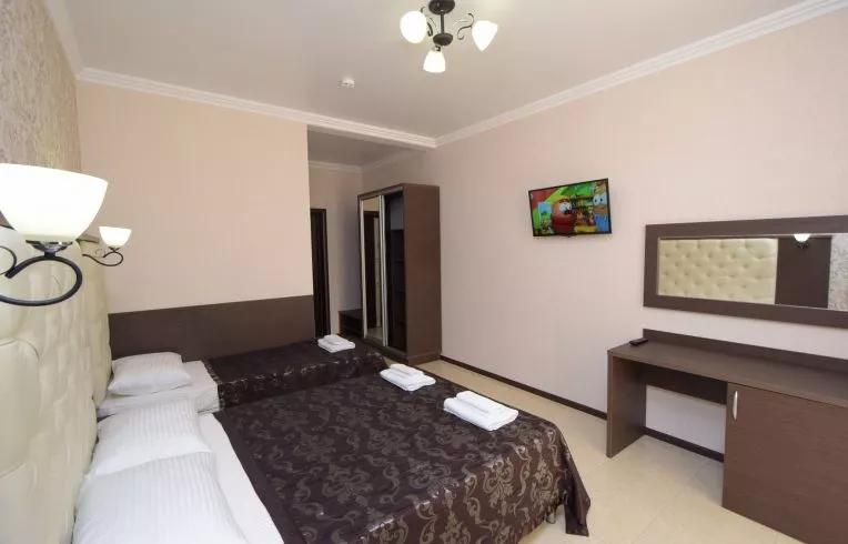 3-Х МЕСТНЫЙ НОМЕР. Отель AsTerias. Кабардинка