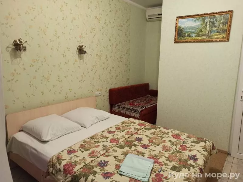 Стандарт 2-х местный номер с 1 доп. местом. Гостевой дом Чайка. Архипо-Осиповка