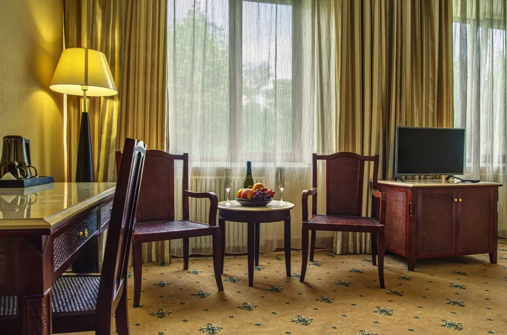 Двухместный Полулюкс с видом на парк. Гостевой комплекс "Мечта Тея". Керчь