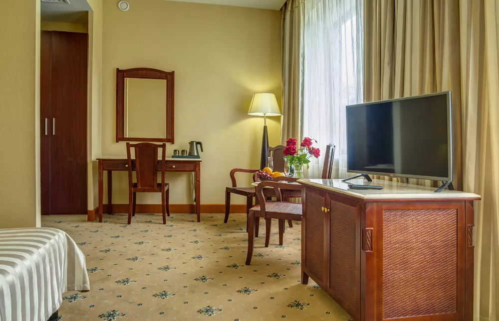 Двухместный Эксклюзив с видом на море (одна кровать). Гостевой комплекс "Мечта Тея". Керчь