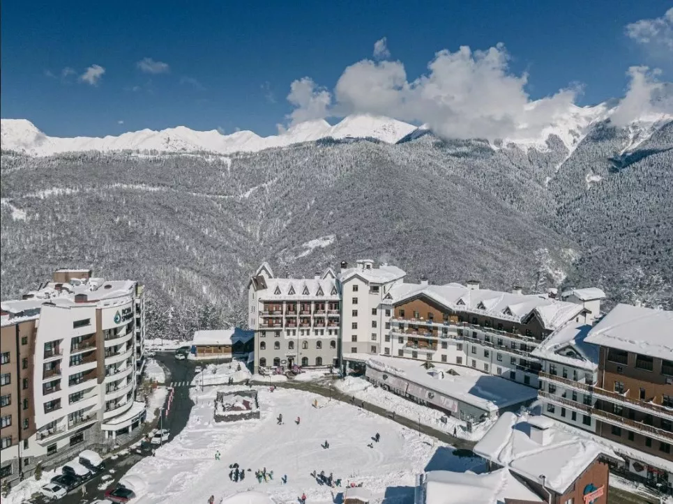 . Гостиница Райдерс Лодж. Красная Поляна