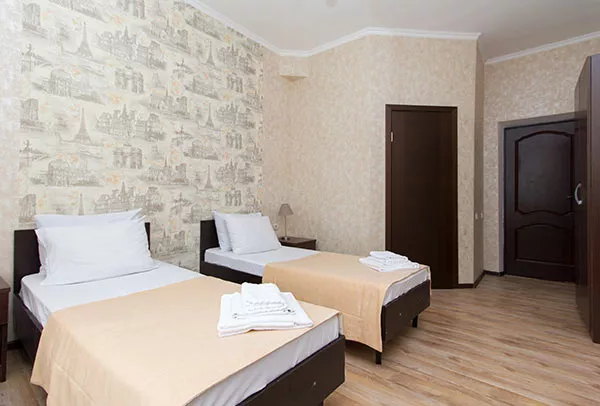 Двухместный стандартный номер. Отель "АНАТОЛЬ". Адлер