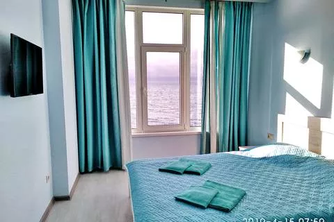 Улучшенные апартаменты (Двухместный, вид на море). Эллинг «Берег». Алупка Улучшенные апартаменты (Двухместный, вид на море). Эллинг «Берег». Алупка