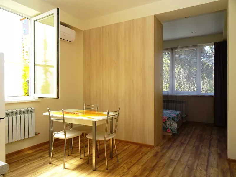 Студия-квартира. Квартира в многоквартирном доме Гвардейская 12 кв 9 ". Адлер