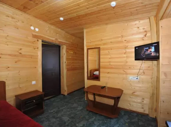 Стандарт одноместный. Новый корпус. Гостиничный комплекс «Таулу». Домбай-гостиницы