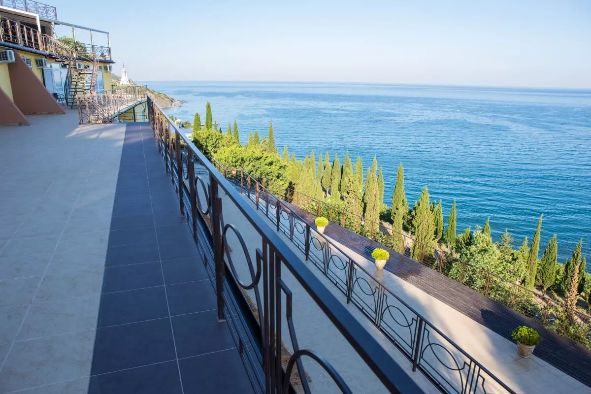 . Гостевой дом Панорама. Малореченское . Гостевой дом Панорама. Малореченское