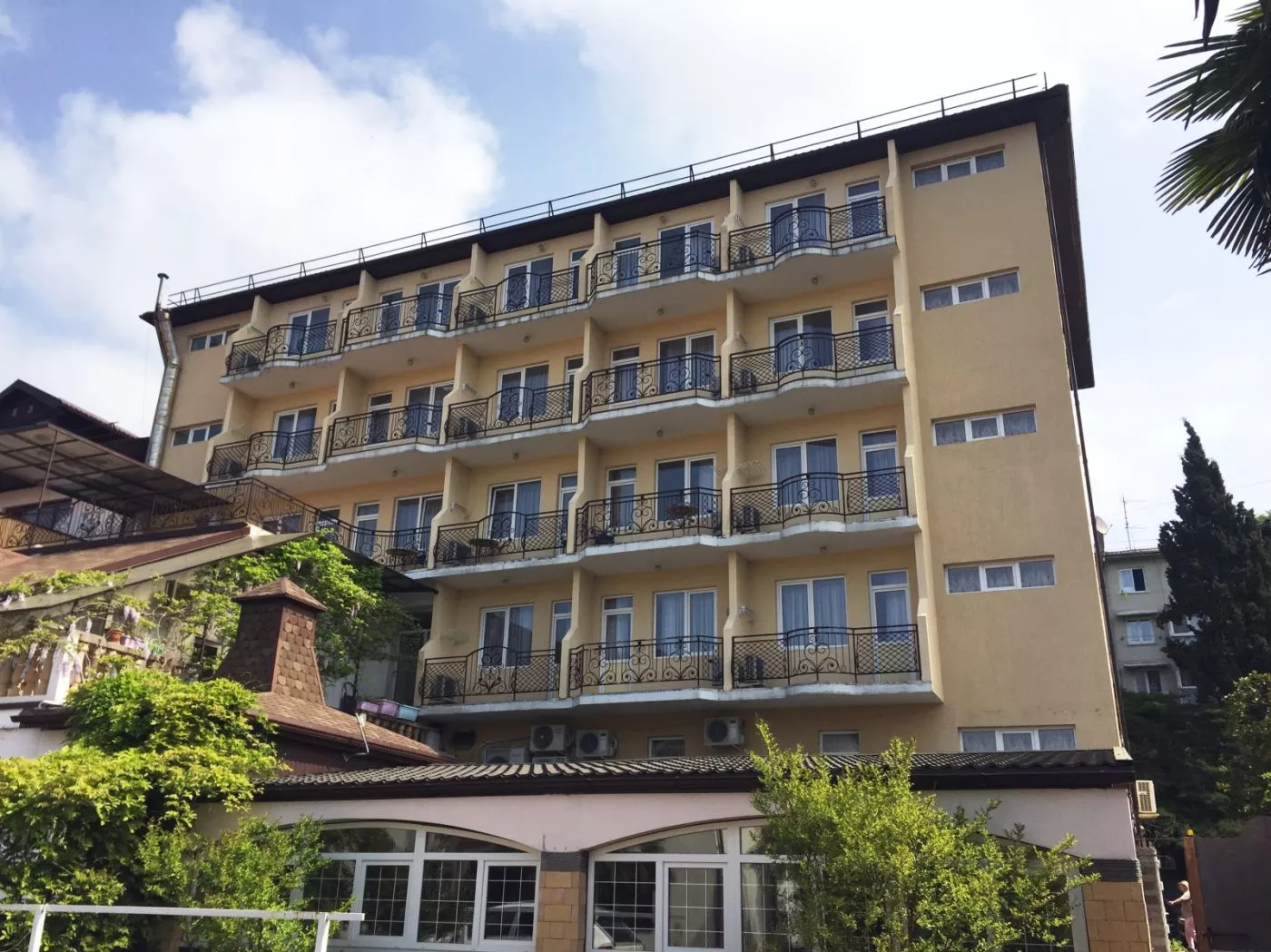 . Отель "Пальма". Лазаревское