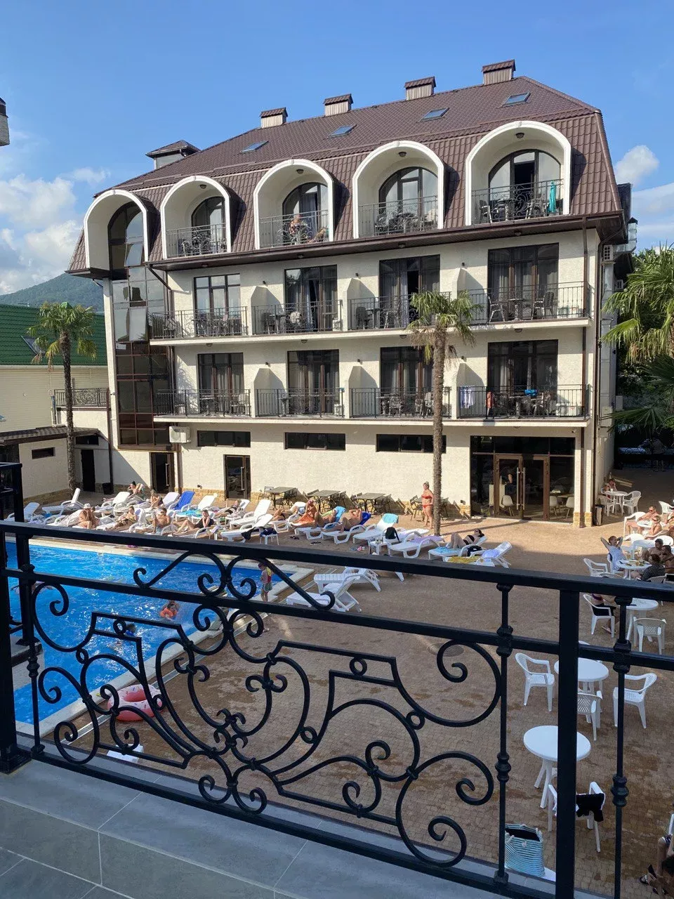 . Отель Moretel. Лазаревское