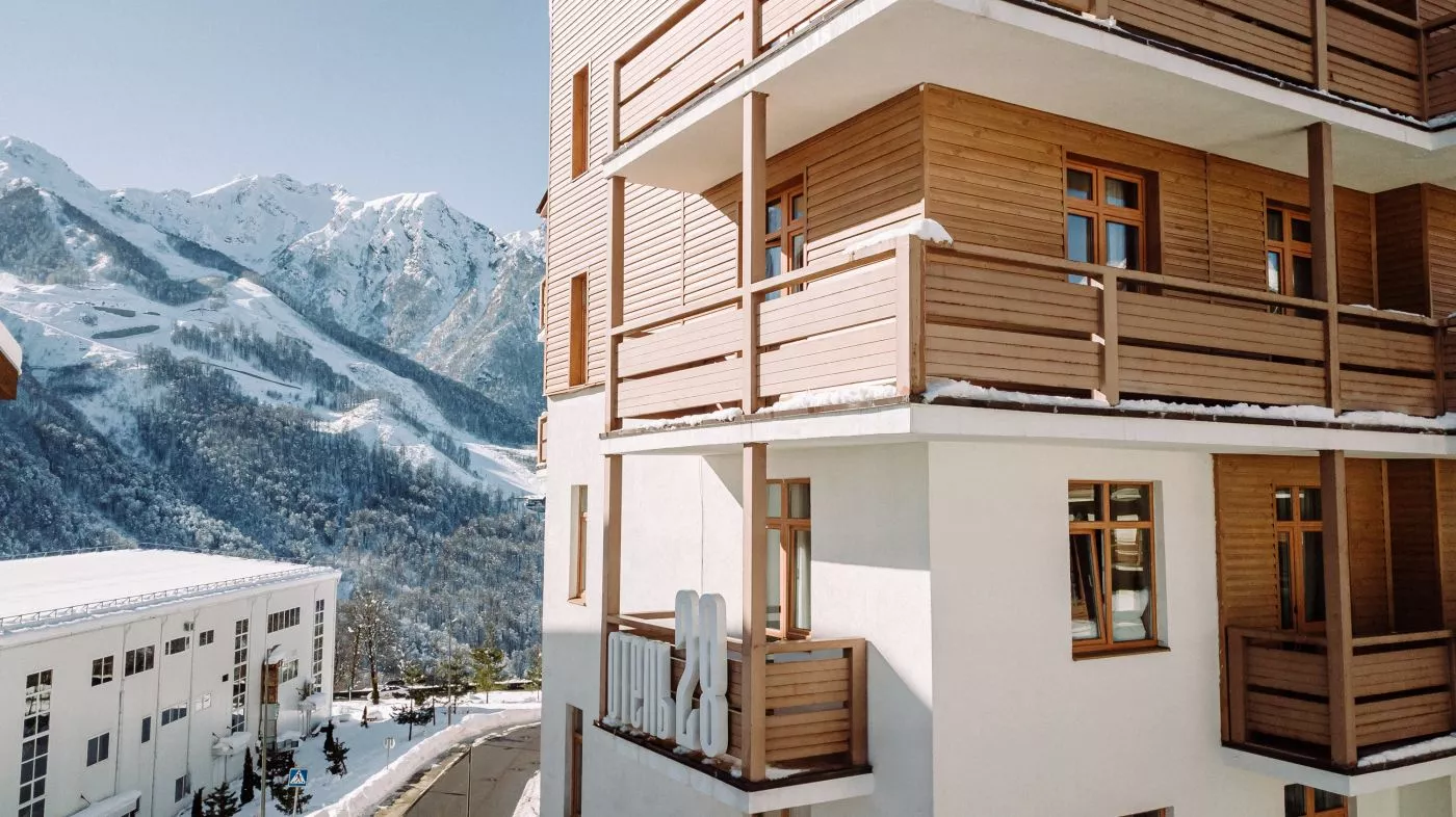 . Отель "28". Красная Поляна