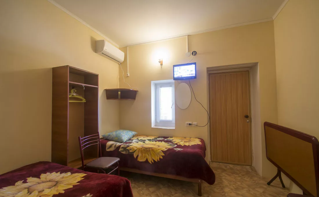 Номер 4 места скондиционером. Гостевой дом Аист. Саки