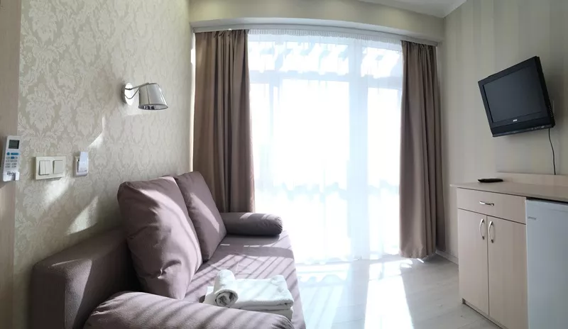 Апартаменты эконом. Гостиница "Аура Крым". Евпатория