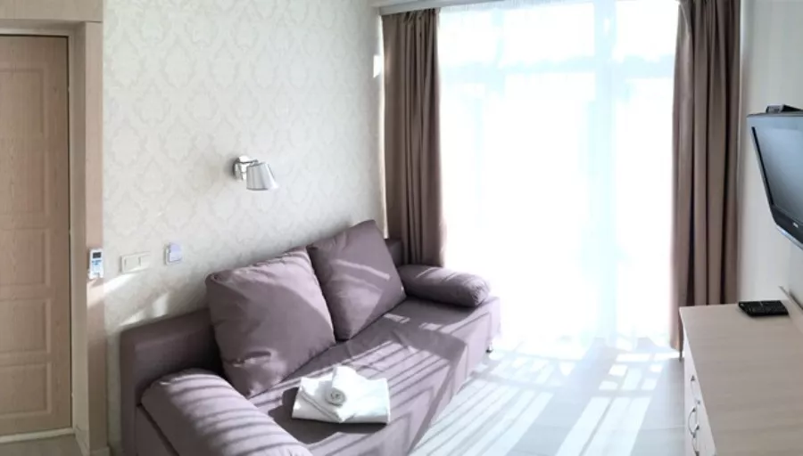 Апартаменты эконом. Гостиница "Аура Крым". Евпатория