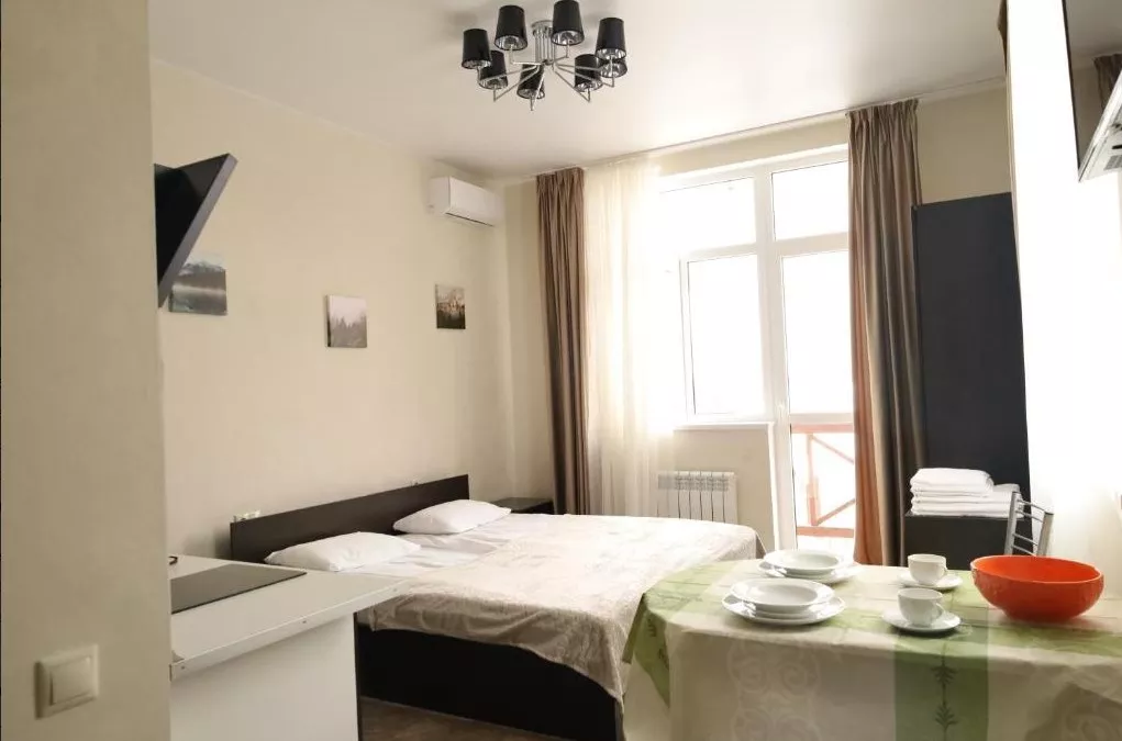 Номер-студио с видом на горы. Апарт-отель Steford Aparts. Красная Поляна