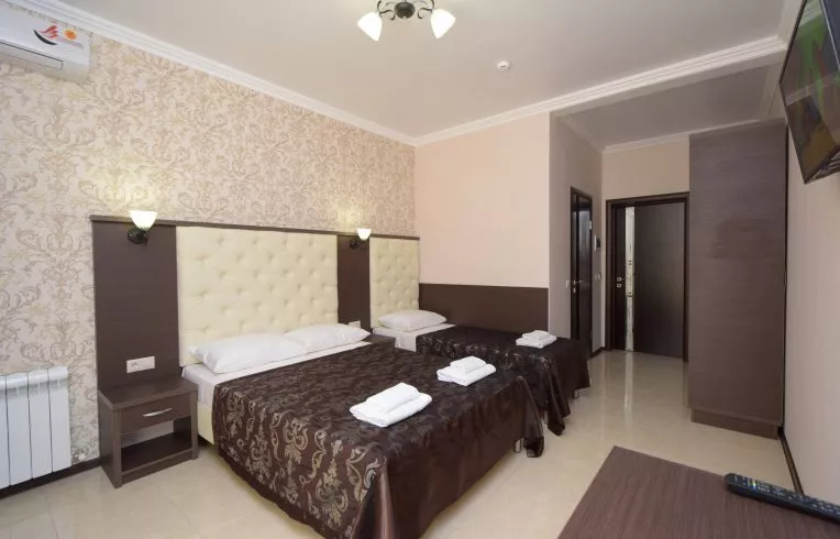 3-Х МЕСТНЫЙ НОМЕР. Отель AsTerias. Кабардинка