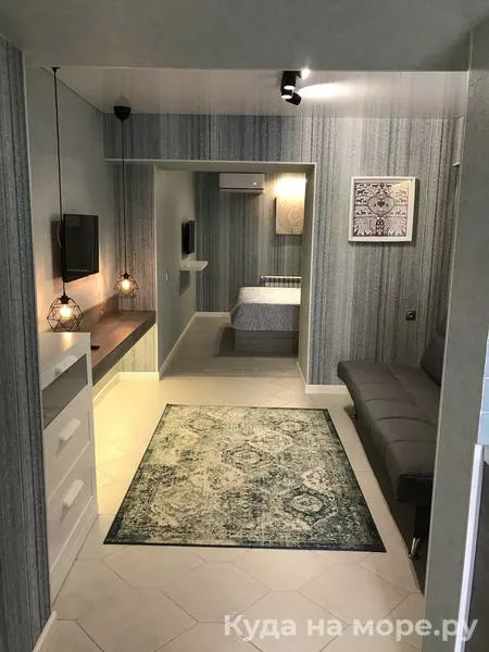  Двухместные апартаменты с кухней и с доп. местами. Отель Dadayan. Лазаревское