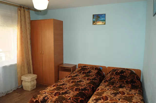 2х-местный Коттедж 2-этаж (кондиционер.ТВ.Х.Бойлер). Пансионат "Золотой берег". Береговое