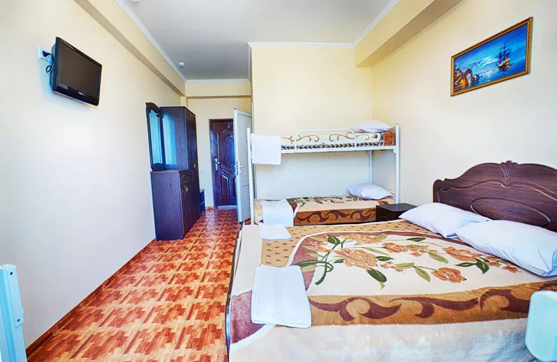 СТАНДАРТ 4-Х МЕСТНЫЙ. Отель "Марсель". Витязево