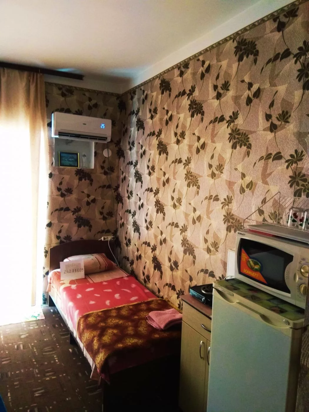 . Апарты с балконом рядом с морем. Адлер