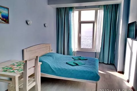 Улучшенные апартаменты (Двухместный, вид на море). Эллинг «Берег». Алупка Улучшенные апартаменты (Двухместный, вид на море). Эллинг «Берег». Алупка