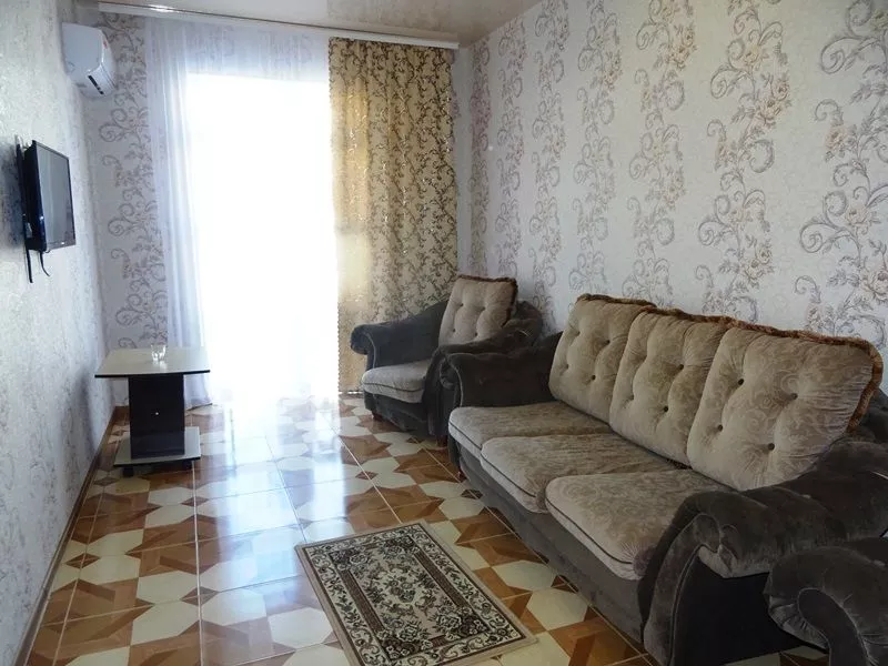 2-х местный номер. Гостиница "Рафаэль". Якорная Щель