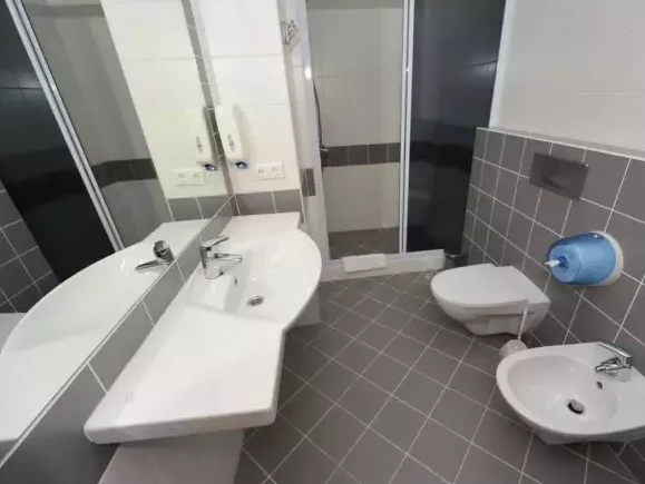 Люкс с балконом. Гостиничный комплекс «NASTUP». Домбай-гостиницы