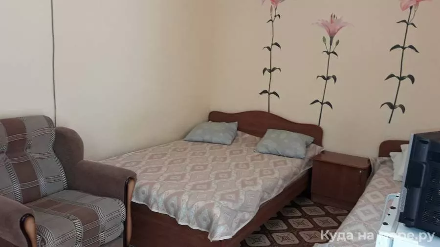 «Стандарт» 3-х местный номер + 1 доп. место. Гостевой дом Чайка. Архипо-Осиповка