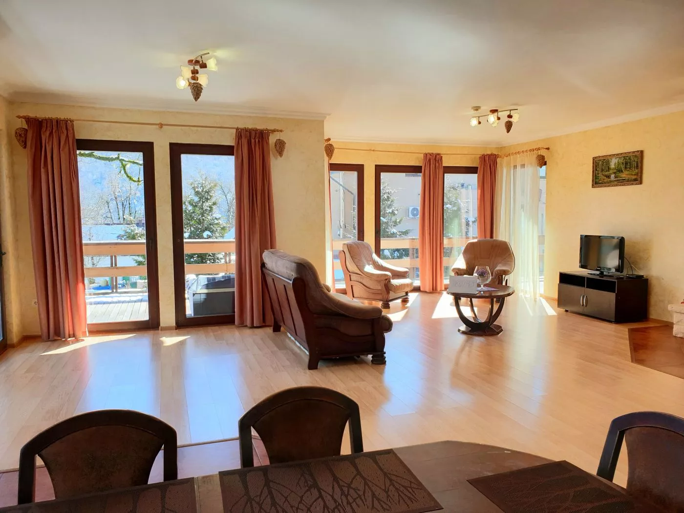 . Коттедж Chalet le Magicien. Красная Поляна