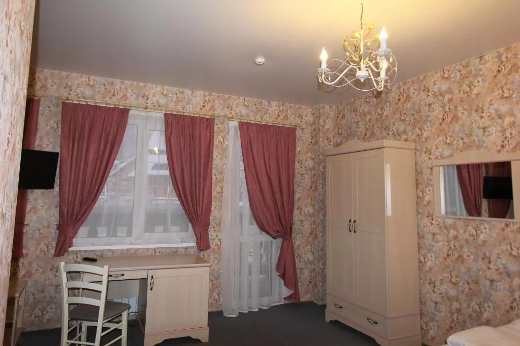 Двухместный номер с 1 кроватью или 2 отдельными кроватями, вид на горы. гостиница "Альпийская Сказка". Красная Поляна